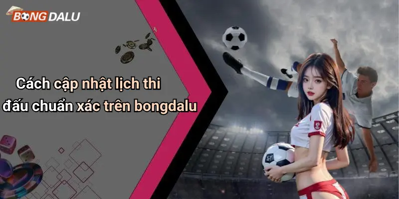 Cách cập nhật lịch thi đấu chuẩn xác trên bongdalu