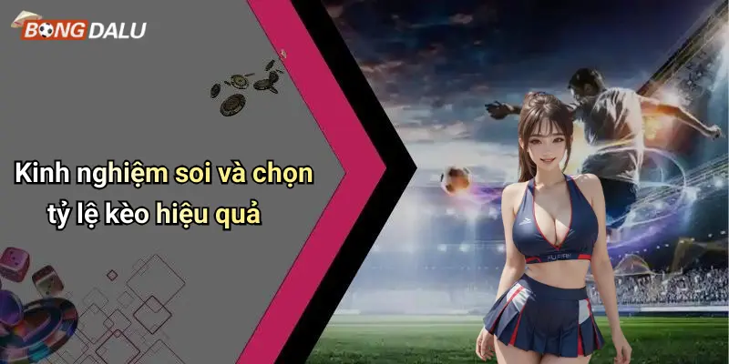 Kinh nghiệm soi và chọn tỷ lệ kèo hiệu quả