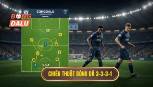 Chiến thuật bóng đá 3-3-3-1