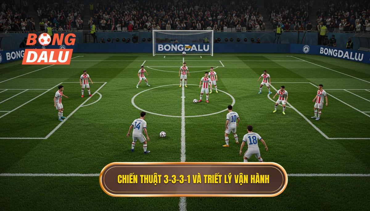 I. Khái Quát Về Chiến thuật bóng đá 3-3-3-1_ Triết Lý Vận Hành