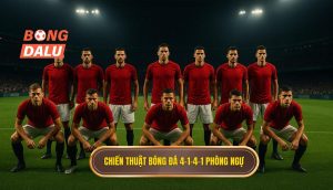 Chiến thuật bóng đá 4-1-4-1 phòng ngự