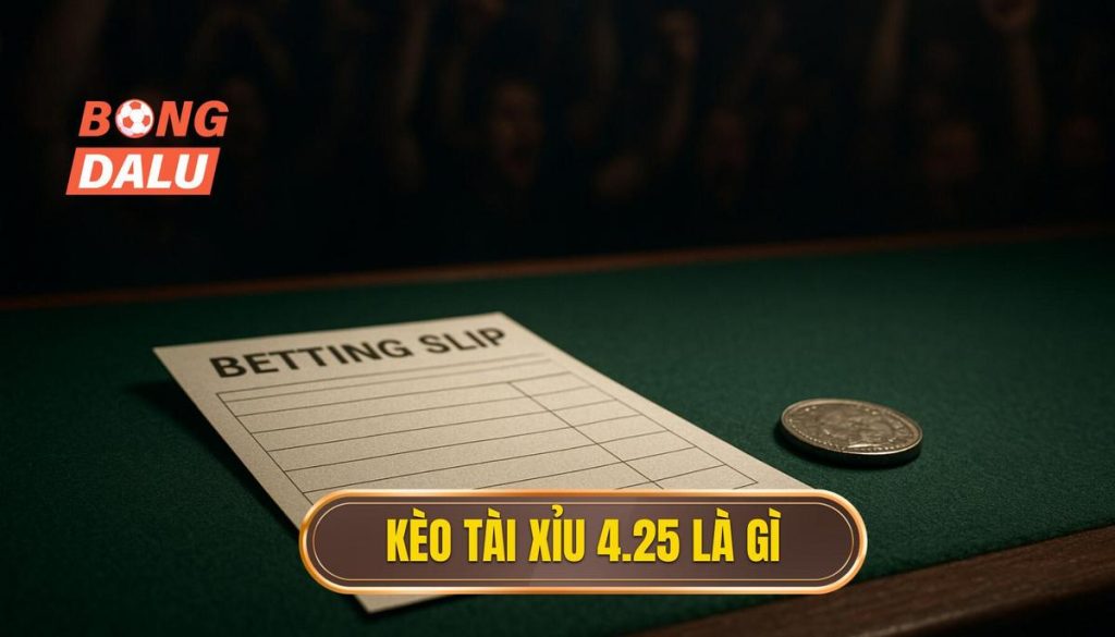 Kèo tài xỉu 4.25 là gì