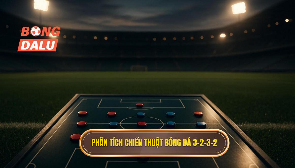 Phân tích Chuyên sâu Công và Thủ của Chiến thuật bóng đá 3-2-3-2