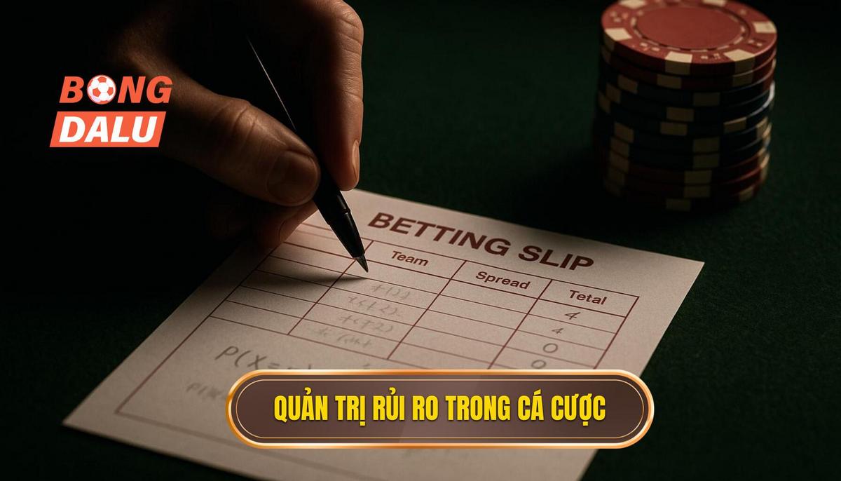 Tư duy quản trị rủi ro nền tảng trong cá cược