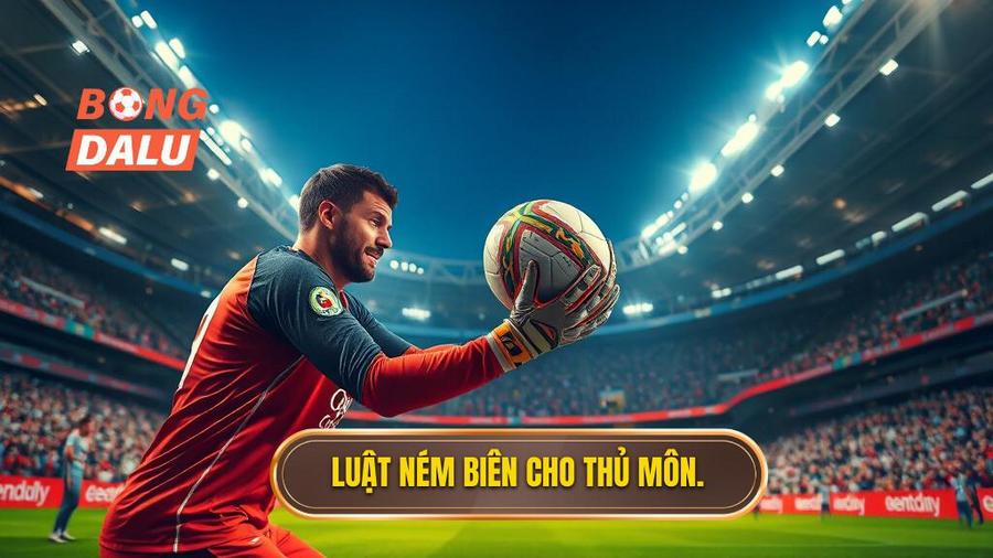 1. Luật ném biên cho thủ môn.