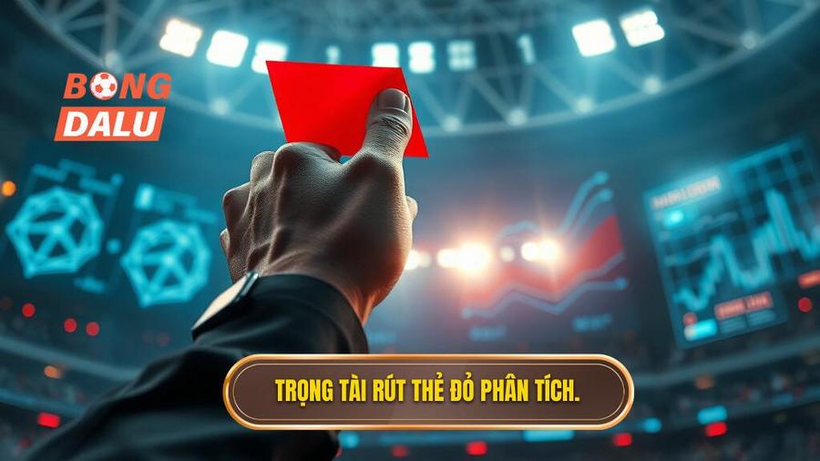 2. Trọng tài rút thẻ đỏ phân tích.