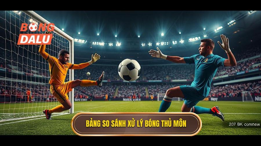 3. Bảng so sánh xử lý bóng thủ môn