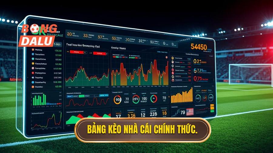 1. Bảng kèo nhà cái chính thức.