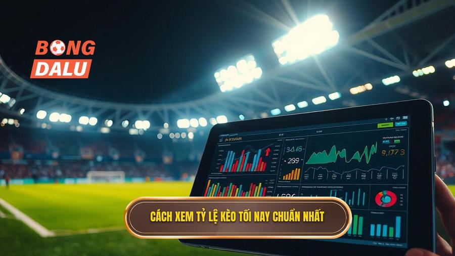1. Cách xem tỷ lệ kèo tối nay chuẩn nhất