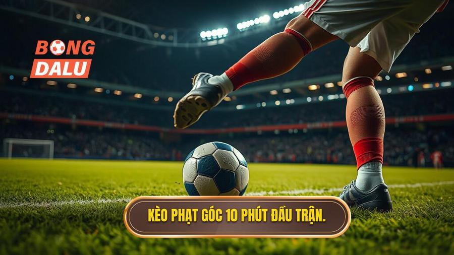 Kèo phạt góc 10 phút đầu trận