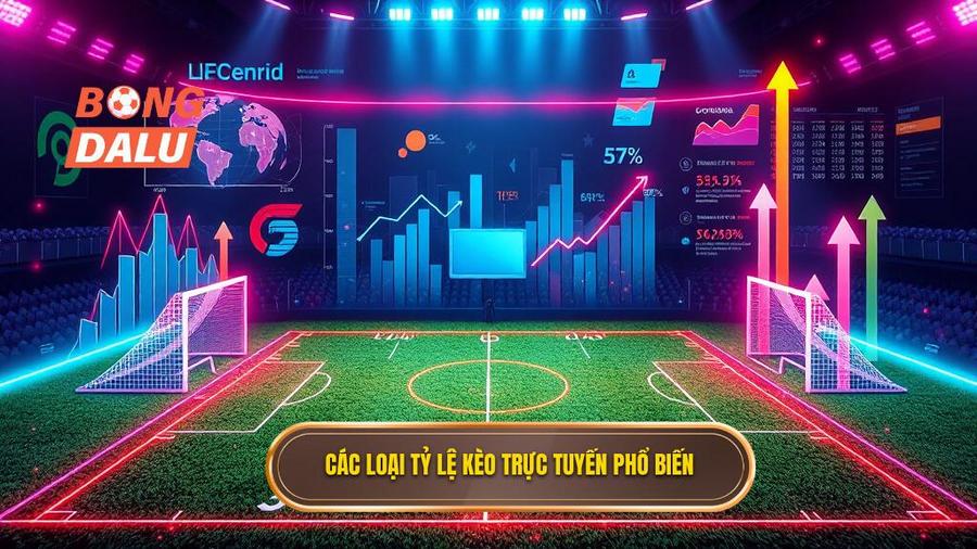 2. Các loại tỷ lệ kèo trực tuyến phổ biến