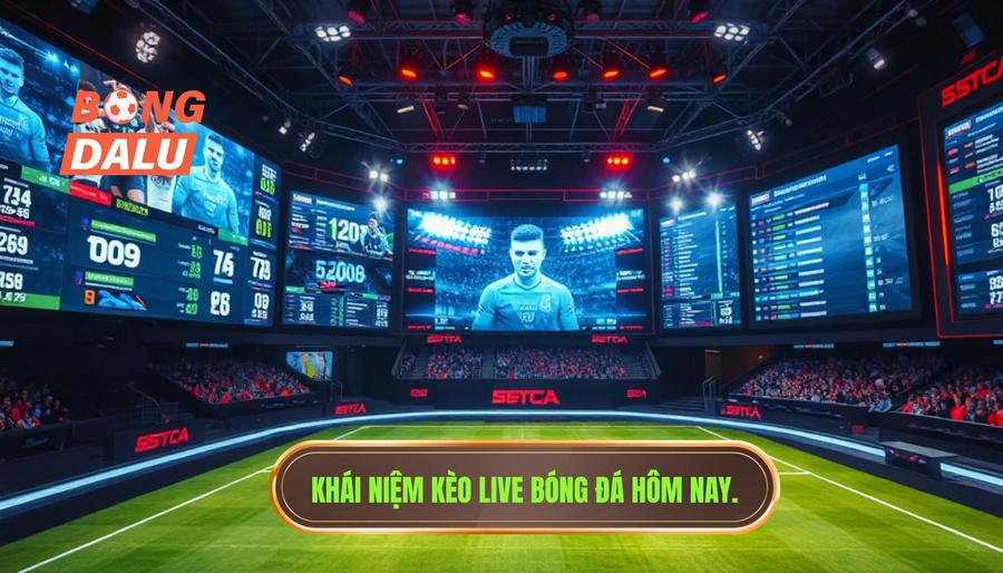 Khái niệm kèo live bóng đá hôm nay