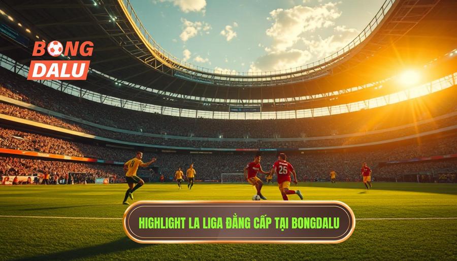 Highlight La Liga đẳng cấp tại BONGDALU