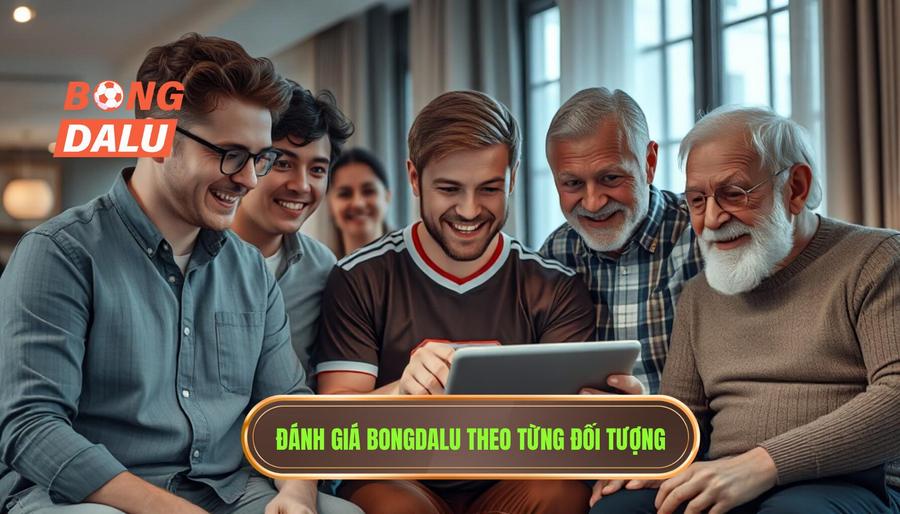 3. Đánh giá tính phù hợp của Bongdalu theo từng nhóm đối tượng 3. Đánh giá tính phù hợp của Bongdalu theo từng nhóm đối tượng